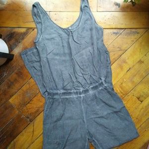 Cloth and Stone grey washed Jumper/ Jumpsuit
